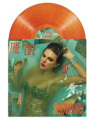 Title: The Life of a Showgirl [Sweat and Vanilla Perfume Portofino Orange Glitter Vinyl], Artist: Taylor Swift