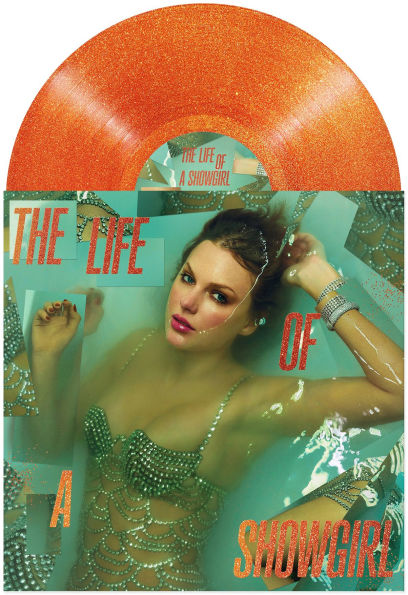 The Life of a Showgirl [Sweat and Vanilla Perfume Portofino Orange Glitter Vinyl]