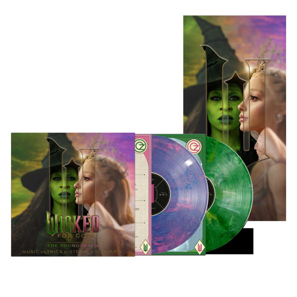 Wicked For Good - Original Soundtrack [Pink/Blue/Green Marbled Vinyl] [2LP] [Barnes & Noble Exclusive]