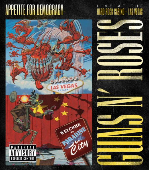 Appetite for Democracy 3D: Live at the Hard Rock Casino Las Vegas [2CD/Blu-Ray/T-Shirt]