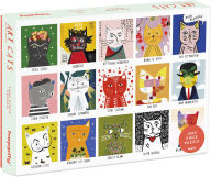 Title: Art Cats 1000 Piece Puzzle by Nia Gould