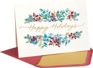 Title: Christmas Boxed Cards Aria Holiday Greenery