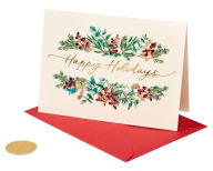 Title: Holiday Boxed Cards Aria Holiday Greenery
