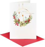 Alternative view 4 of Holiday Boxed Cards Handmade Wreath And Candle