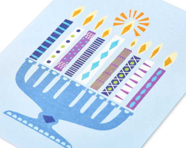 Holiday Boxed Cards Prelude Modern Menorah