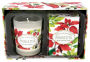 Candle and Soap Gift Set Poinsettia