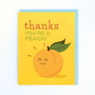 Title: You're A Peach Thank You Card