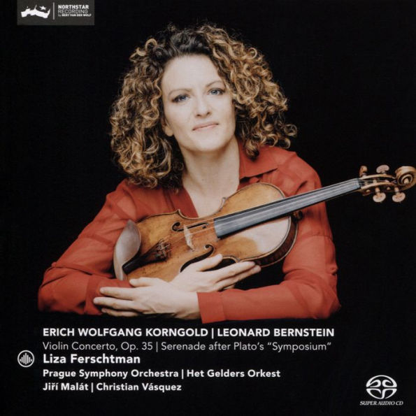 Erich Wolfgang Korngold: Violin Concerto, Op. 35; Leonard Bernstein: Serenade after Plato's 