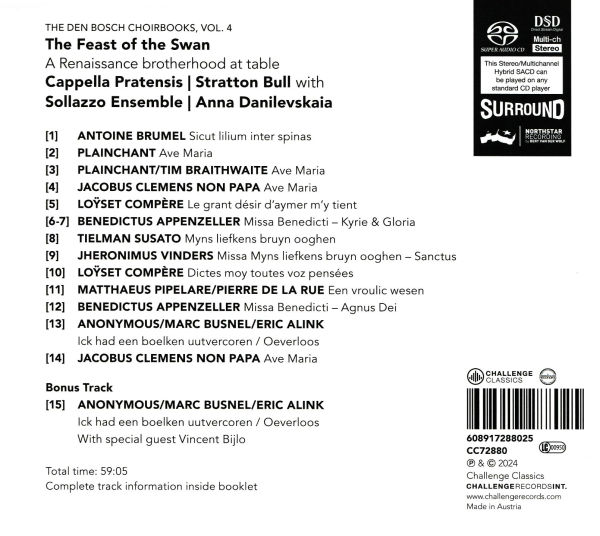 The Den Bosch Choirbooks, Vol. 4: The Feast of the Swan