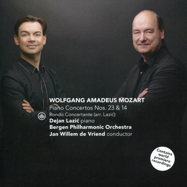 Wolfgang Amadeus Mozart: Piano Concertos Nos. 23 & 14; Rondo Concertante (arr. Lazic)