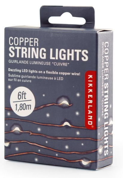 Copper String Lights Battery Operated