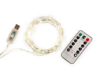 Title: Kikkerland LT20 Extra Long Silver String Lights