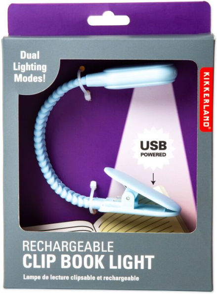 Rechargable Booklight Blue