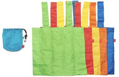 Set Of 5 Reusable Shopping Bags