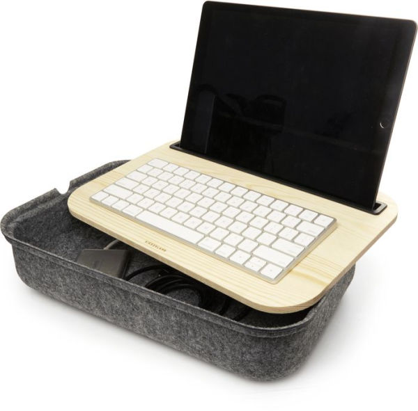 Felt iBed Lap Desk with Storage