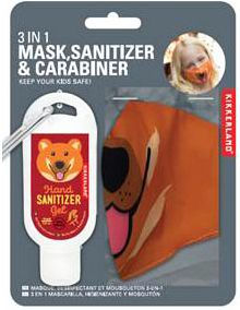 Dog Mask And Sanitizer