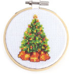 Alternative view 1 of Mini Embroidery Kit - Holiday Tree