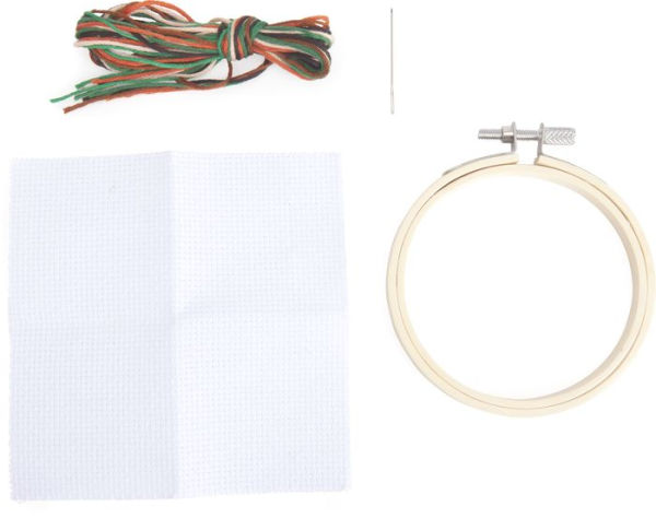 Mini Embroidery Kit - Holiday Tree
