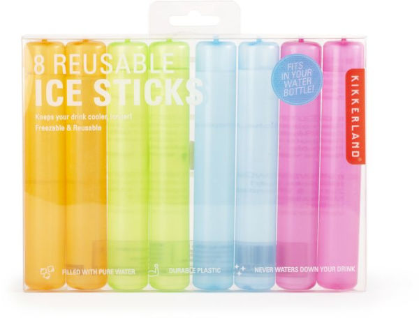 8 Reusable Ice Sticks