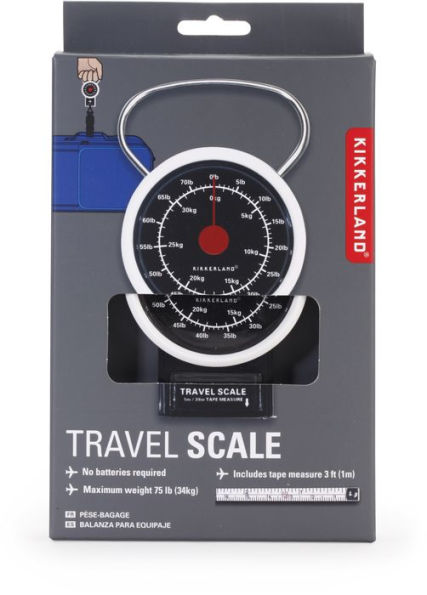 kikkerland travel luggage scale