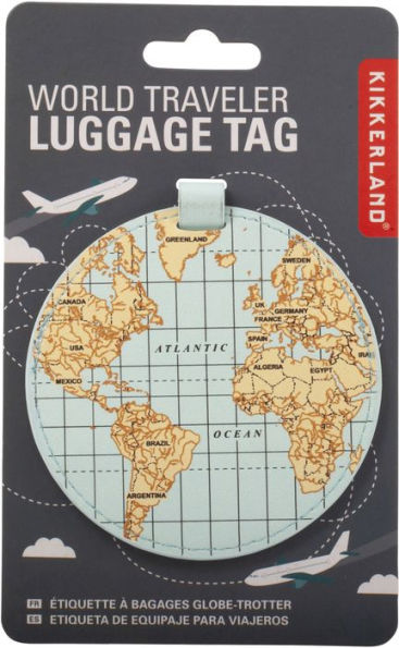 World Traveler Luggage Tag (Assorted Colors)