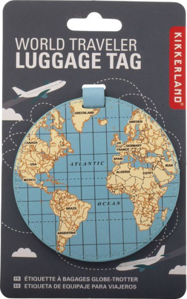 World Traveler Luggage Tag (Assorted Colors)