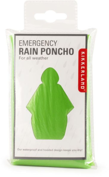 Emergency Rain Ponchos