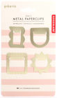 Kikkerland 3 in 1 Metal Paper Clips