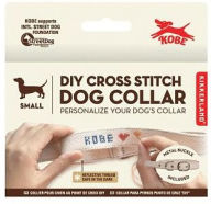 Title: Cross Stitch Dog Collar - Size Small