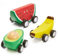 Title: Fruit-Fun Pullback Cars