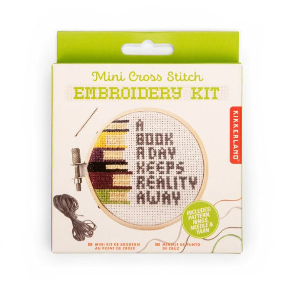 A Book a Day Mini Cross Stitch Kit
