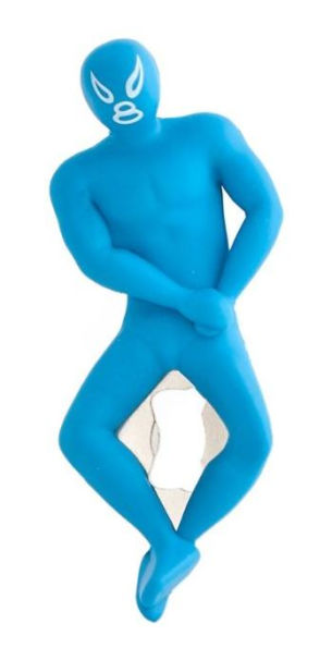 Luchador Bottle Opener - Blue