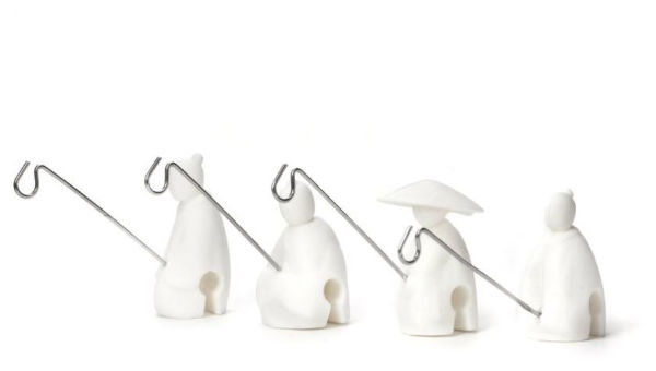 Fisherman Tea Bag Holder - Set Of 4
