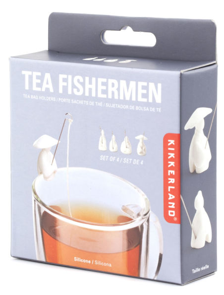Fisherman Tea Bag Holder - Set Of 4