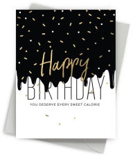 Sweet Calories Birthday Greeting Card