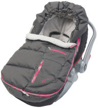 Title: JJ Cole Arctic Bundle Me Infant - Charcoal Sassy