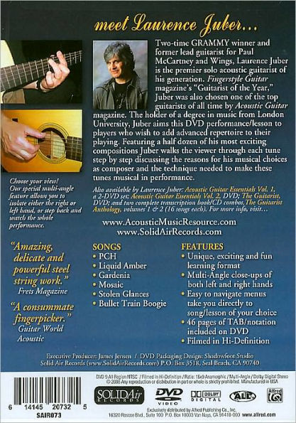 Laurence Juber: Composing and Arranging Solo Guitar: Acoustic Guitar Essentials, Vol. 3