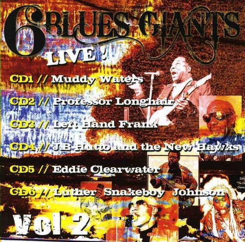 6 Blues Giants Live, Vol. 2 [6 Discs]