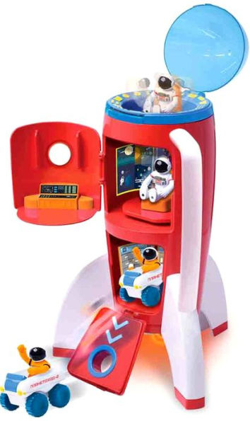 Astro Venture Space Rocket Toy - Light and Sound Space Exploration