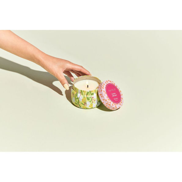 Aloha Orchid Pattern Play Tin