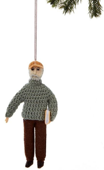 Ernest Hemmingway Felt Ornament