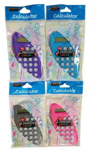 Title: Calculator with Rubber Grips