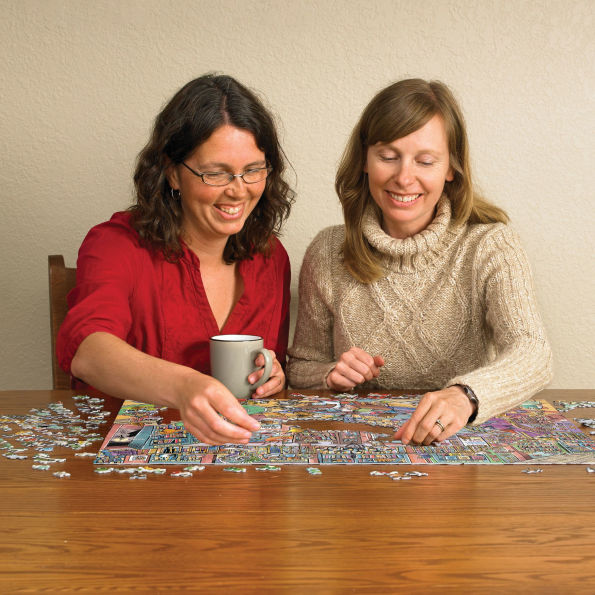 Bookshop Bedlam 1000 Piece Puzzle-B&N Exclusive