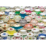 Title: Tea Cups Puzzle: 1000 Pcs