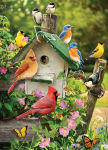 Alternative view 2 of Cobble Hill Summer Birdhouse Puzzles - 1,000 Pieces