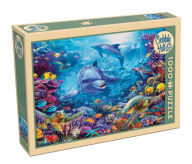 Title: Cobble Hill Dolphins at Play Puzzle - 1,000 Pieces