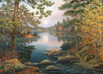 Alternative view 2 of Cobble Hill Deer Lake Puzzle - 1,000 Pieces