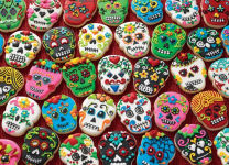 Alternative view 2 of Cobble Hill Sugar Skull Cookies Puzzle - 1,000 Pieces