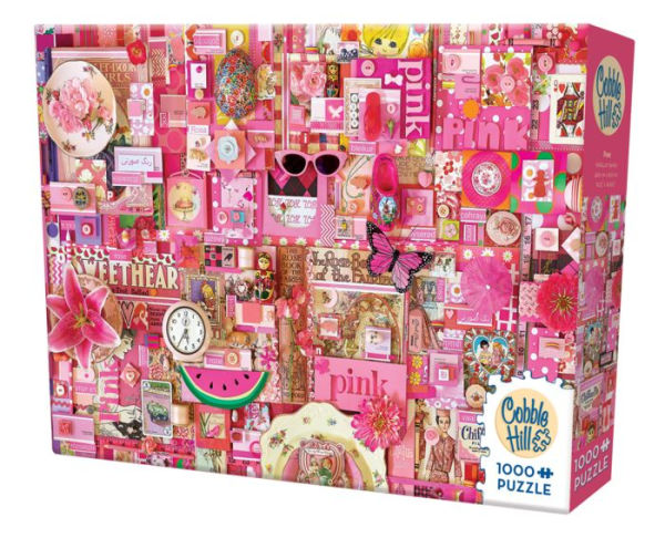 Cobble Hill All Things Pink Puzzle - 1,000 Pieces