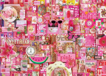 Alternative view 2 of Cobble Hill All Things Pink Puzzle - 1,000 Pieces